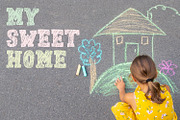 Kids Sketch Hand Font, a Script Font by OWPictures (Thumbnail 2 of 8)