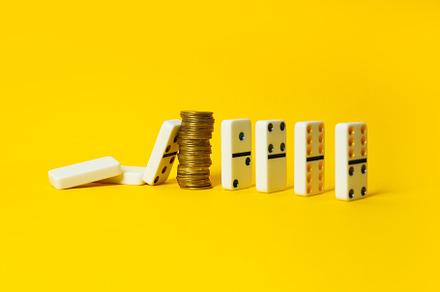 Concept of financial, economic problems and inflation, a Business Photo by AtlasStudio