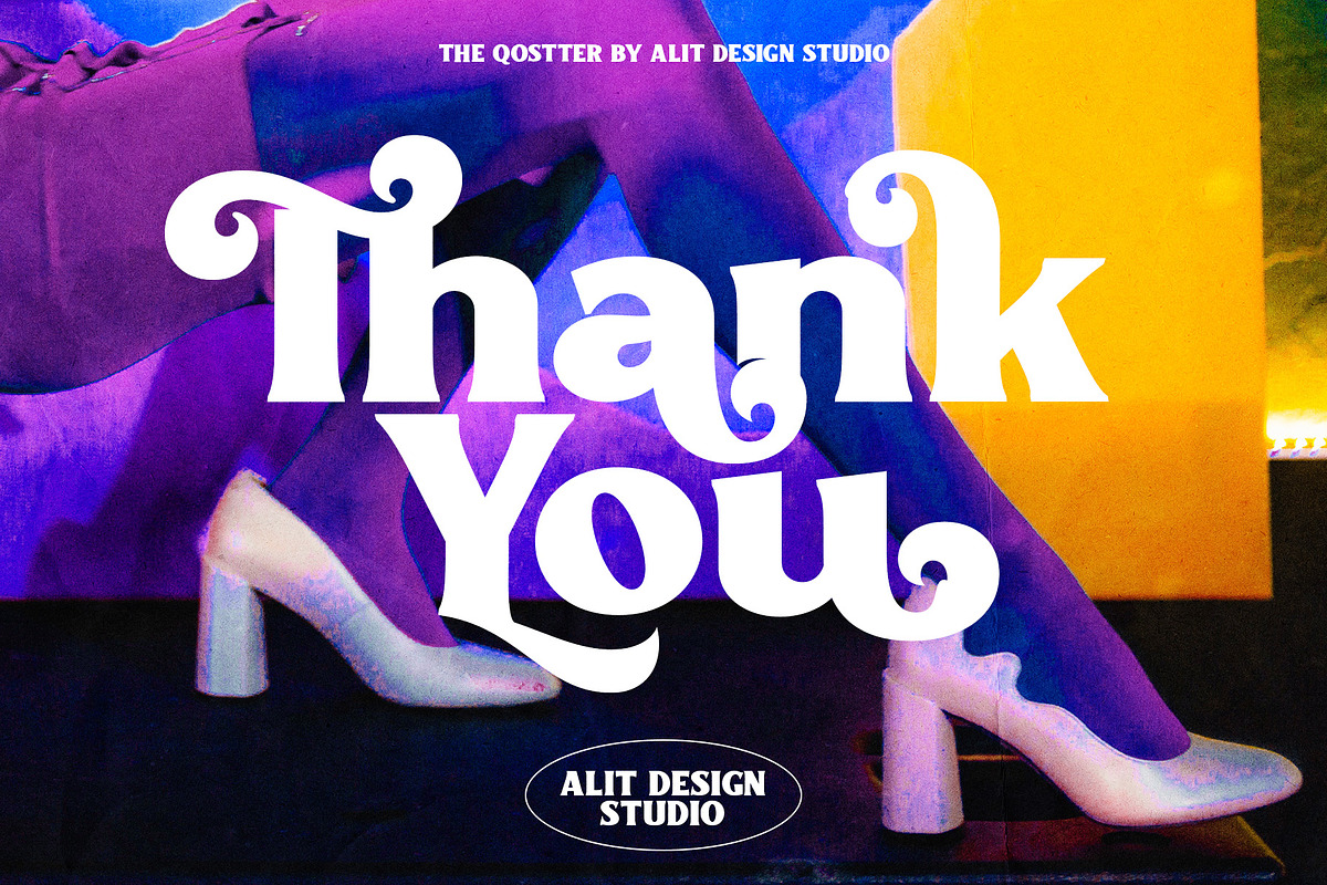 The Qostter Retro Serif, a Serif Font by alit design (Photo 16 of 16)