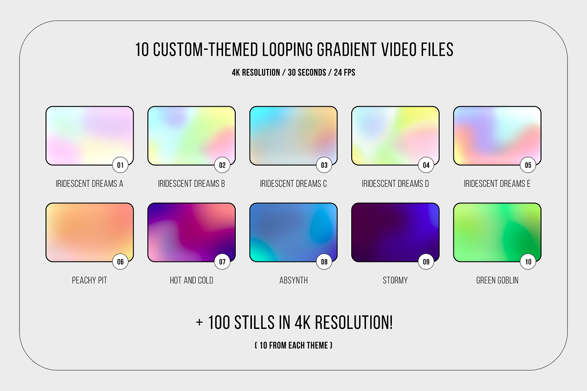 Grainy Gradients & Shapes (4K), a Texture Graphic by Ghost Paper (Photo 3 of 6)
