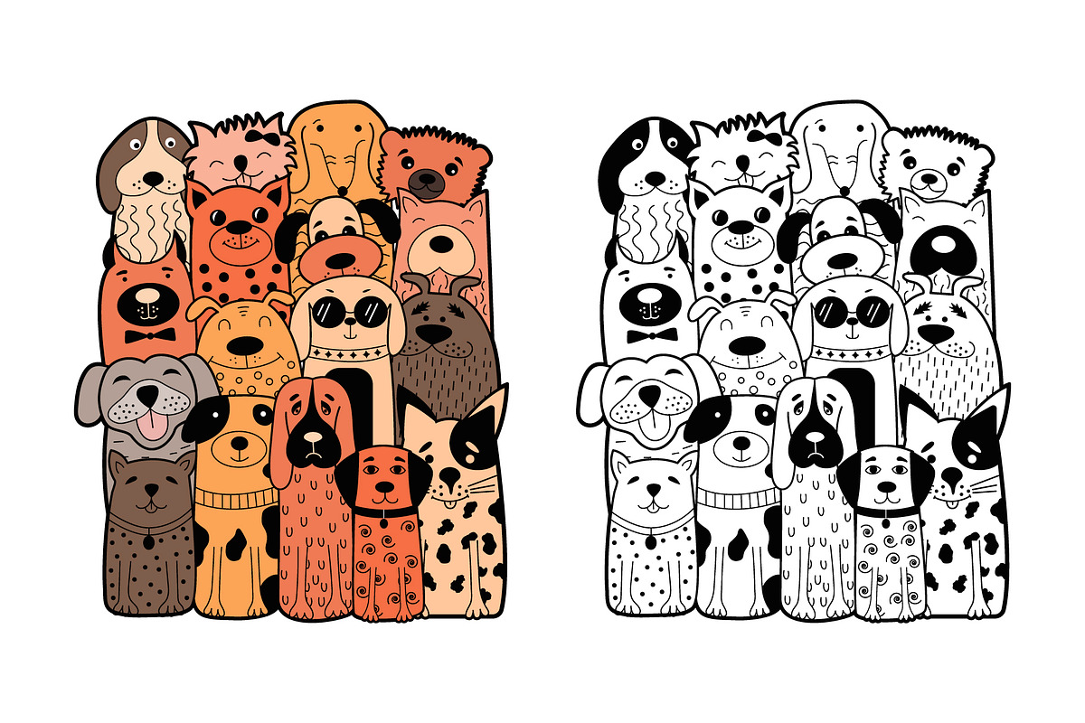 Hand drawn big bundle with animals, an Animal Illustration by Alona Savchuk (Photo 17 of 21)