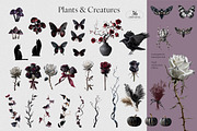 Gothic Glam – Halloween Collage Pack, an Object Graphic by R-studio (Thumbnail 7 of 11)