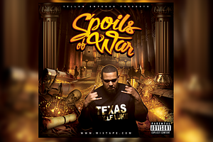 Mixtape Covers Art - Spoils Of War