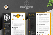 Professional Creative Resume / CV, a Resume Template by ResumeInventor (Thumbnail 2 of 6)