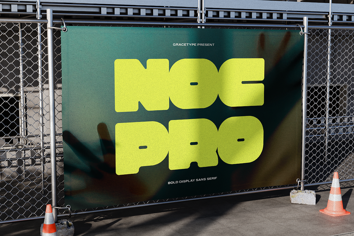 Nocpro | Bold Display Sans, a Sans Serif Font by gracetype_studio (Photo 7 of 12)