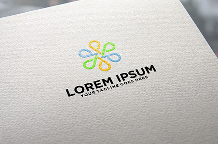 Community icon P letter logo