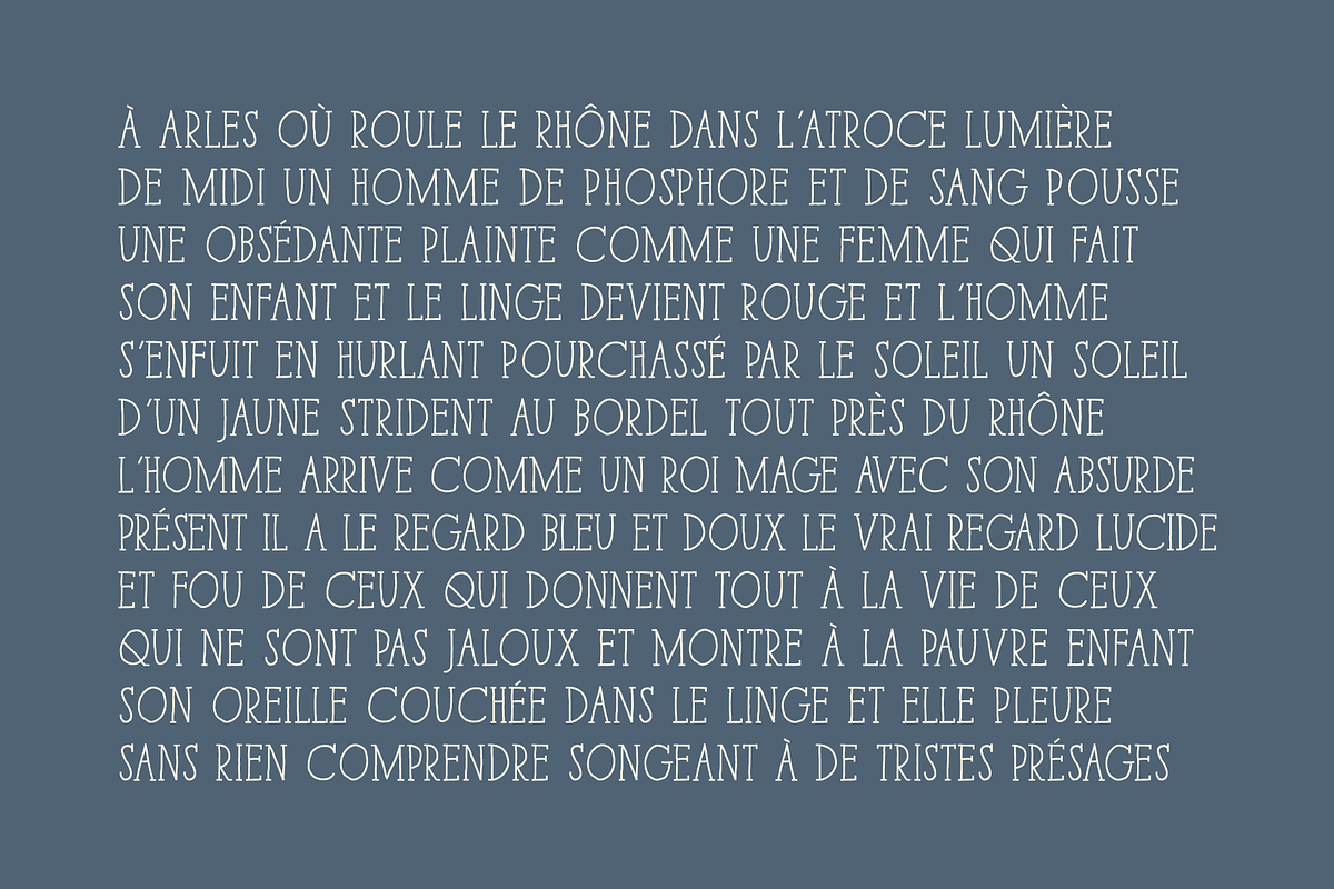 Paris Serif Font Pack preview 7