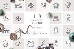 TRAVEL ICONS COLLECTION