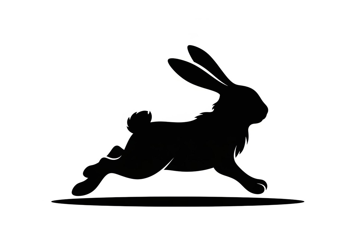 Cute Easter Bunny Silhouette bundle, an Illustration by Artivon (Photo 44 of 51)