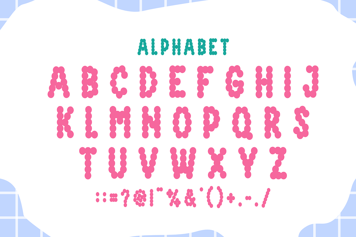 Sweet Boba - Decorative Font, a Sans Serif Font by KiddoGlyphs Studio (Photo 4 of 5)