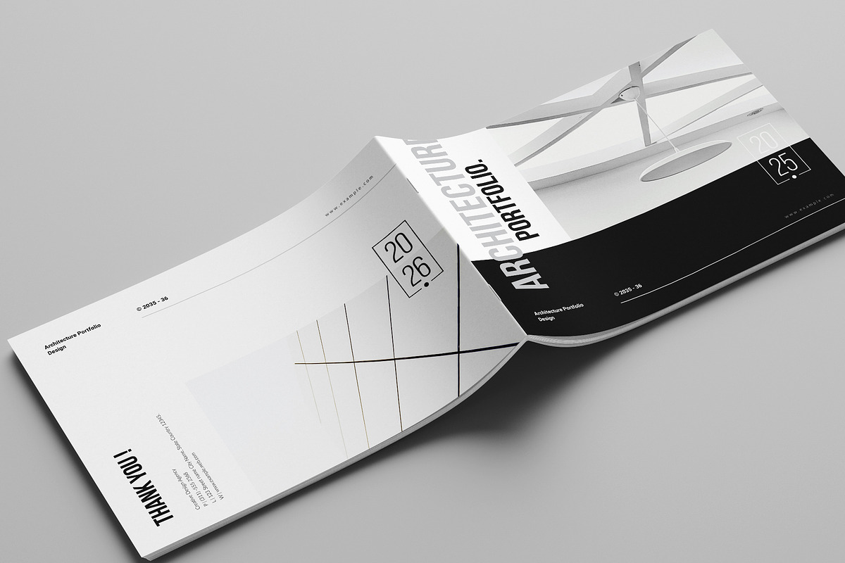 Architecture Portfolio Template Indd, a Brochure Template by StyleArt (Photo 9 of 12)