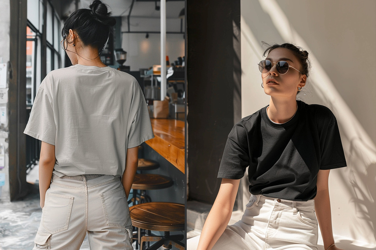 Prompt for t-shirt mockup, a Beauty & Fashion Photo by AS Studio (Photo 11 of 12)