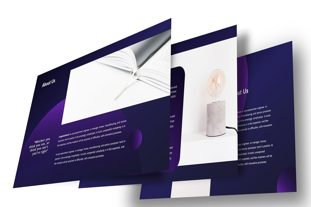 Corporate Pitch Deck Powerpoint, a Presentation Template by temphall (Photo 4 of 8)