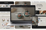 Wix Jewelry Store Website, a Wix Template by Sky Dore Design (Thumbnail 5 of 11)