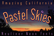 Neuliner Neon Amber, a Font by CozyFonts Foundry (Thumbnail 3 of 3)