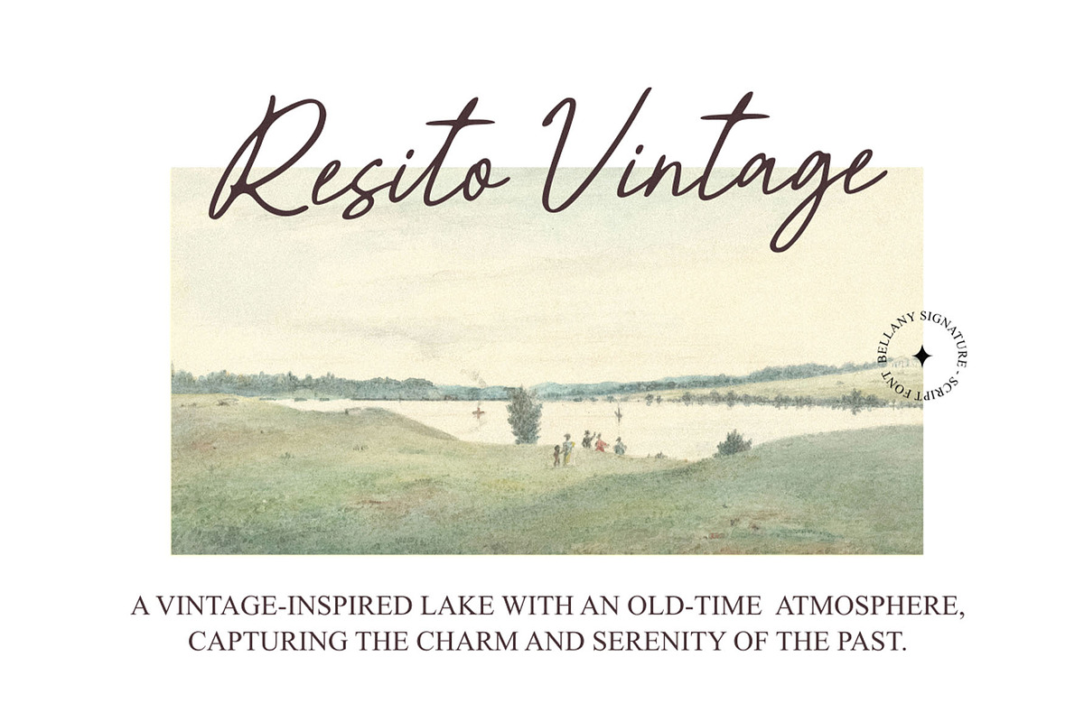 Bellany – Elegant Handwritten Script, a Script Font by dealitastudio (Photo 6 of 8)