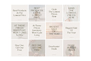 Instagram Sales Phrase Templates, a Social Media Template by Keikoya (Thumbnail 5 of 14)