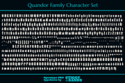 Quandor Family, a Sans Serif Font by Stiggy & Sands (Thumbnail 9 of 9)