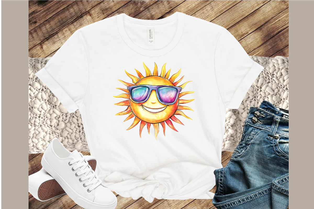 Summer Beach Day Clipart, an Illustration by Sublimation Artist (Photo 4 of 6)