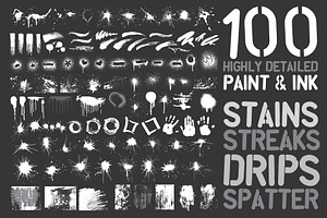 100 Vector Paint Objects