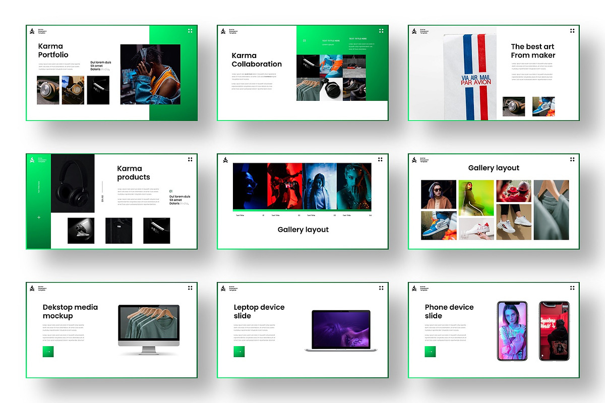 Karma – Business Keynote Template, a Presentation Template by Dens Creative Studio (Photo 4 of 6)