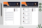 Best Selling Resume | CV Template, a Resume Template by Attractive Resume (Thumbnail 3 of 3)