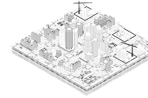 Low Poly Megapolis City Pack 1