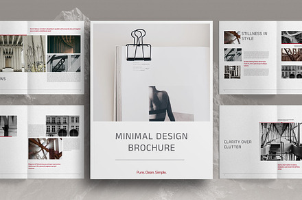 Minimal Lifestyle Brochure Template
