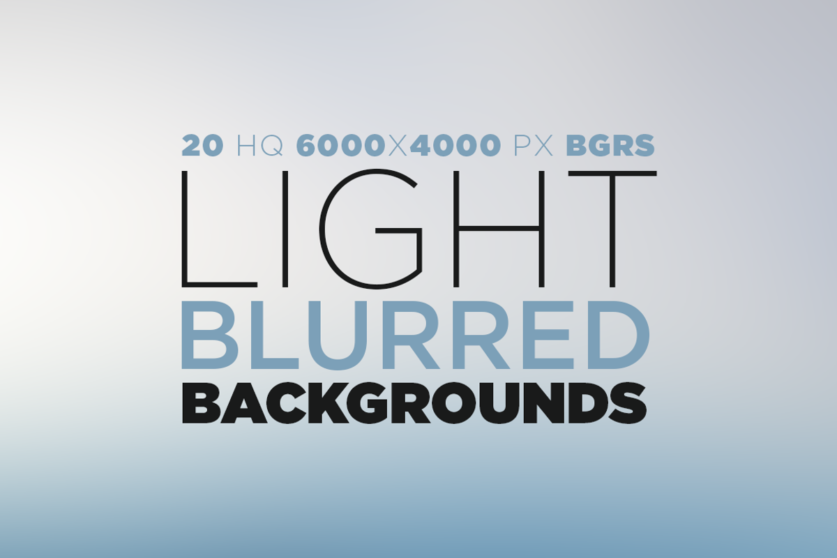 Light Blurred Backgrounds, a Texture Graphic by Michal Chovanec (Photo 1 of 6)