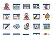 50 Web Filled Line Icons, an Icon by IconBunny (Thumbnail 2 of 2)