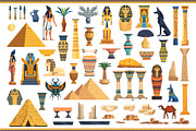 Ancient Egypt, a Decorative Illustration by naastyaa (Thumbnail 2 of 3)