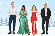 Christmas Character Creator, a Person Illustration by Elenbushe (Thumbnail 12 of 20)