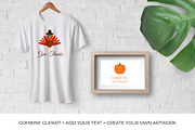 Thanksgiving Clipart Bundle, an Object Graphic by LaBelezokaDesign (Thumbnail 3 of 6)