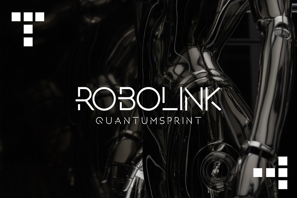 QUBEGENIX - futuristic headline font, a Sans Serif Font by Vroz Studio (Photo 4 of 7)