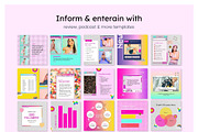 Retro Instagram Feed Canva Template, a Social Media Template by Cultive Creative (Thumbnail 13 of 14)
