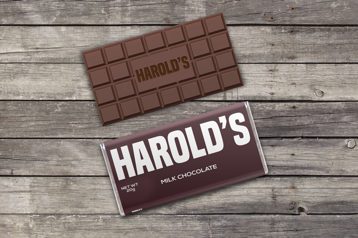 Chocolate Bar Pack Mock-Ups, a Packaging Mockup by Modern Studio (Photo 4 of 8)