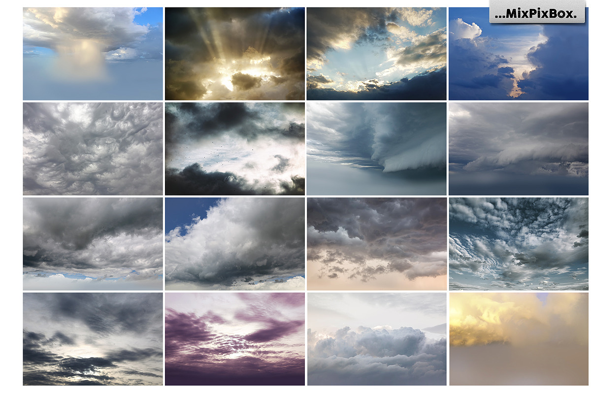 Stormy Sky Overlays preview 7