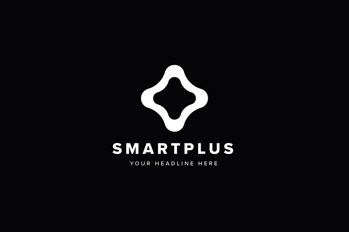 Smart Plus Logo Template, a Branding & Logo Template by PixaSquare