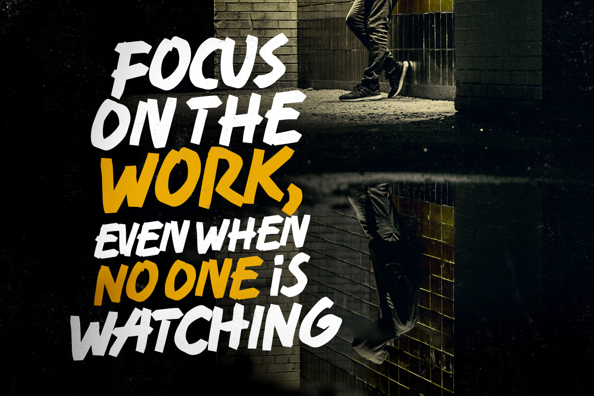 Heavy Warning - Display Brush Font, a Handwritten Font by Sarid Ezra (Photo 7 of 9)