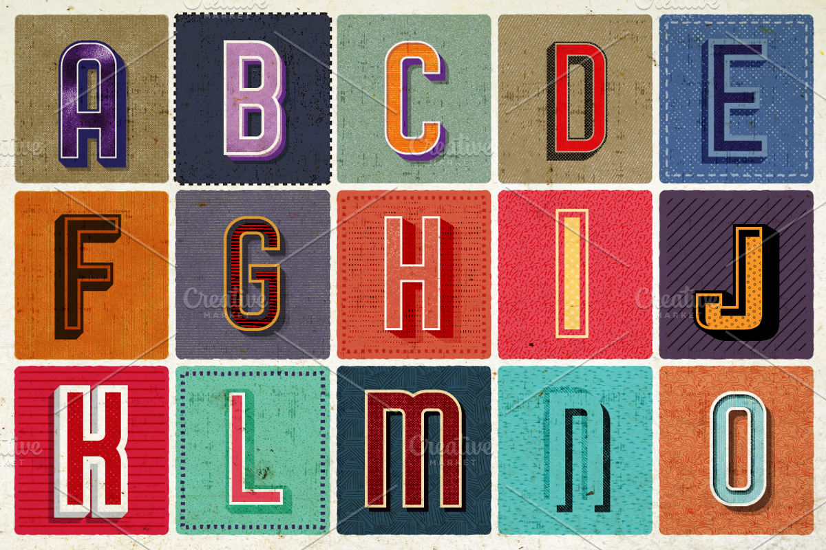 Sign Pro - Retro Vector Text Effects, a Layer Style Add-On by BackYard Graphics Co. (Photo 6 of 11)