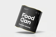 Food Can Mock-up, a Packaging Mockup by zippypixelstudio (Thumbnail 10 of 15)
