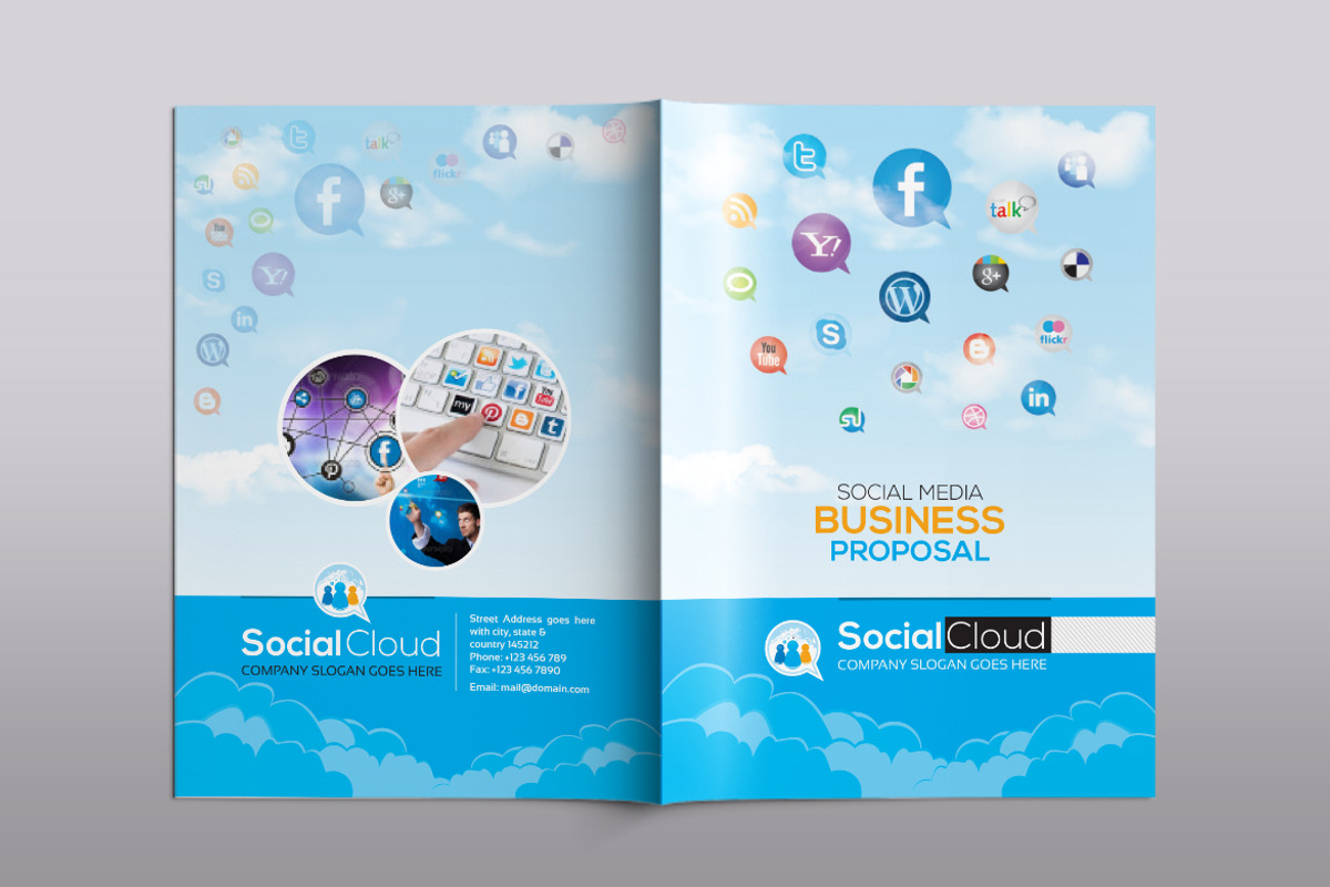Social Media Project Proposal, a Brochure Template by ContestDesign (Photo 10 of 11)