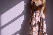 Wide Cotton Pants Studio Mockup PSD, a Bottom Mockup by 1001 mockups (Thumbnail 5 of 9)