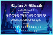 Trayfindor - Display Blackletter, a Blackletter Font by Dhabee (Thumbnail 15 of 15)