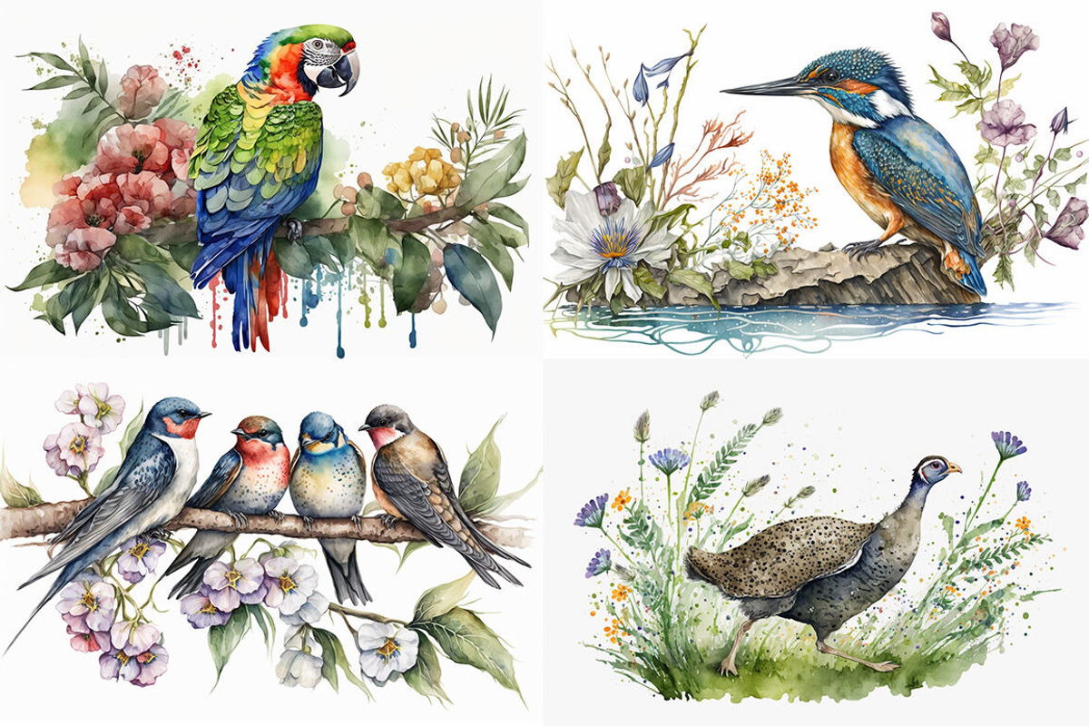 Feathered Friends Collection, an Animal Illustration by artsy-fartsy (Photo 5 of 6)