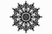 Decorative Mandala Vector Set, an Illustration by hafijul (Thumbnail 2 of 9)