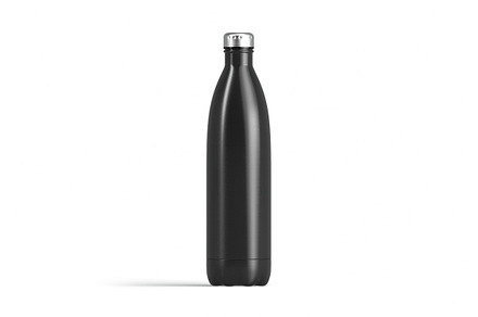 Black Sport Thermo Bottle 3D Model, an Object 3D Model by rebrandy