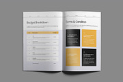 Project Proposal Brochure Template, a Brochure Template by White Graphic (Thumbnail 12 of 16)