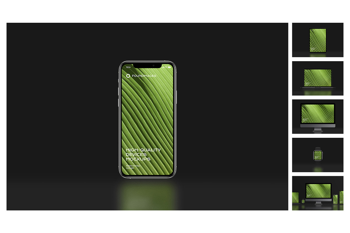 360 device mockup bundle iphone, a Device Mockup by FoundImages (Photo 12 of 84)