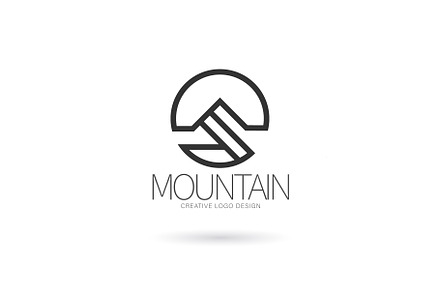 Mountain logo, a Branding & Logo Template by Logocreative